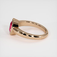 2.03 Ct. Ruby Ring, 18K Rose Gold 4