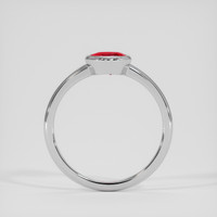 1.24 Ct. Ruby Ring, Silver 3
