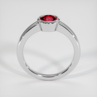 1.11 Ct. Ruby Ring, 18K White Gold 3