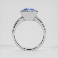 9.75 Ct. Blue Sapphire Ring, 18K White Gold 3