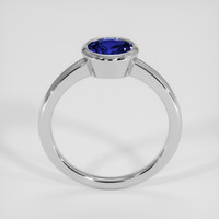 1.73 Ct. Blue Sapphire Ring, 18K White Gold 3