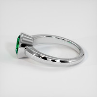 1.57 Ct. Emerald Ring, 18K White Gold 4