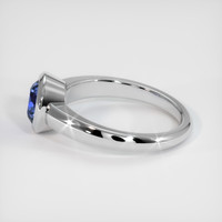 1.15 Ct. Sapphire Ring, 18K White Gold 4