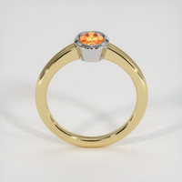 0.93 Ct. Gemstone Ring, 14K White & Yellow 3