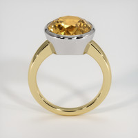 4.16 Ct. Gemstone Ring, 14K White & Yellow 3