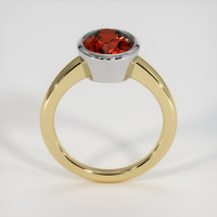 3.44 Ct. Gemstone Ring, 14K White & Yellow 3