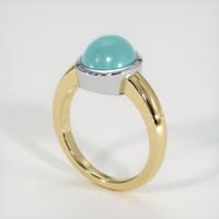 2.73 Ct. Gemstone Ring, 14K White & Yellow 2