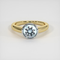 1.49 Ct. Gemstone Ring, 14K White & Yellow 1