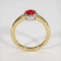 1.03 Ct. Ruby Ring, 14K White & Yellow 3