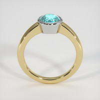 1.25 Ct. Gemstone Ring, 18K White & Yellow 3