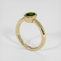 1.19 Ct. Bi Color Sapphire Ring, 10K Yellow Gold 2