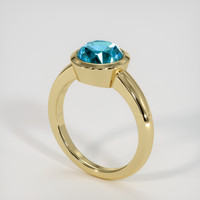 3.38 Ct. Gemstone Ring, 14K Yellow Gold 2