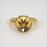 4.16 Ct. Gemstone Ring, 14K Yellow Gold 1