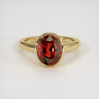 3.44 Ct. Gemstone Ring, 14K Yellow Gold 1