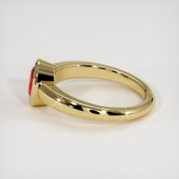 1.03 Ct. Ruby Ring, 14K Yellow Gold 4