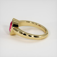 2.03 Ct. Ruby Ring, 14K Yellow Gold 4