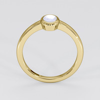 0.76 Ct. White Sapphire Ring, 14K Yellow Gold 3