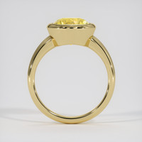 5.12 Ct. Yellow Sapphire Ring, 14K Yellow Gold 3