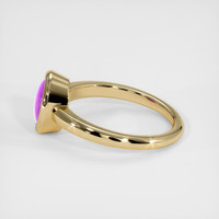 2.20 Ct. Purple Sapphire Ring, 14K Yellow Gold 4