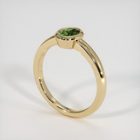 0.77 Ct. Bi Color Sapphire Ring, 14K Yellow Gold 2