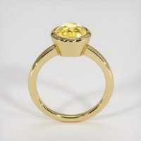 3.14 Ct. Yellow Sapphire Ring, 14K Yellow Gold 3