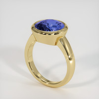 4.94 Ct. Sapphire Ring, 18K Yellow Gold 2