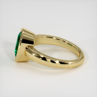 2.36 Ct. Emerald Ring, 18K Yellow Gold 4