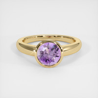 1.36 Ct. Gemstone Ring, 18K Yellow Gold 1