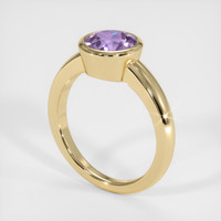 1.36 Ct. Gemstone Ring, 18K Yellow Gold 2