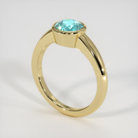 1.25 Ct. Gemstone Ring, 18K Yellow Gold 2