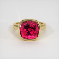 6.87 Ct. Gemstone Ring, 18K Yellow Gold 1