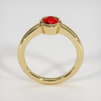 1.03 Ct. Ruby Ring, 18K Yellow Gold 3