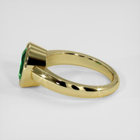 2.08 Ct. Emerald Ring, 18K Yellow Gold 4