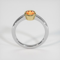 0.93 Ct. Gemstone Ring, 14K Yellow & White 3