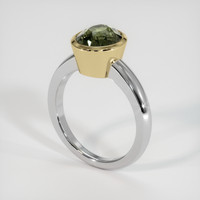 4.03 Ct. Gemstone Ring, 14K Yellow & White 2