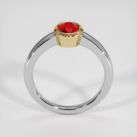 1.03 Ct. Ruby Ring, 14K Yellow & White 3