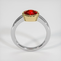 1.72 Ct. Ruby Ring, 14K Yellow & White 3