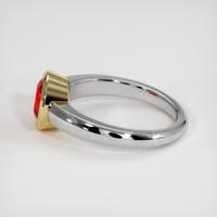 1.72 Ct. Ruby Ring, 14K Yellow & White 4