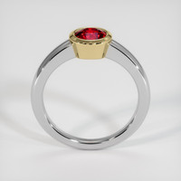 1.11 Ct. Ruby Ring, 14K Yellow & White 3