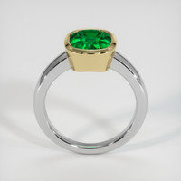 2.36 Ct. Emerald Ring, 18K Yellow & White 3