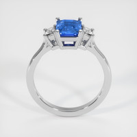 1.08 Ct. Blue Sapphire Ring, Platinum 950 3