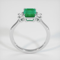 2.28 Ct. Emerald Ring, Platinum 950 3