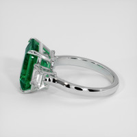 4.87 Ct. Emerald Ring, Platinum 950 4