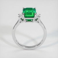 4.63 Ct. Emerald Ring, Platinum 950 3