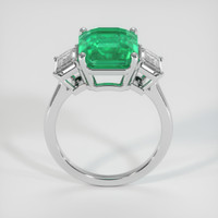 4.00 Ct. Emerald Ring, Platinum 950 3