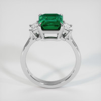 2.67 Ct. Emerald Ring, Platinum 950 3