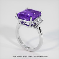 7.49 Ct. Gemstone Ring, Platinum 950 2