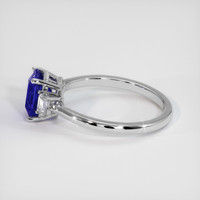 2.32 Ct. Blue Sapphire Ring, Platinum 950 4
