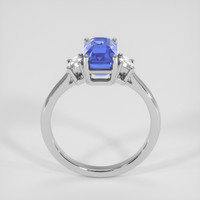 3.83 Ct. Blue Sapphire Ring, Platinum 950 3