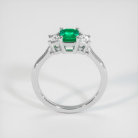 0.75 Ct. Emerald Ring, Platinum 950 3